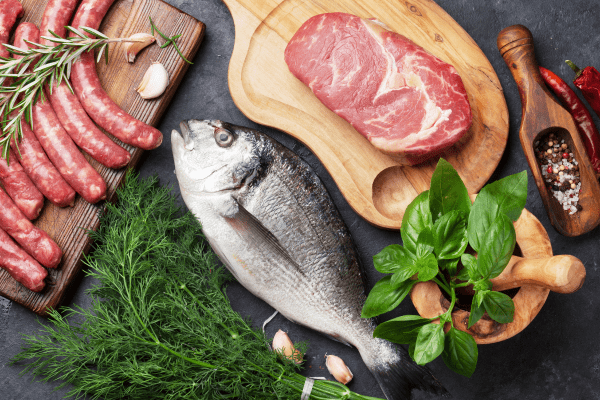 Foods containing lean proteins
